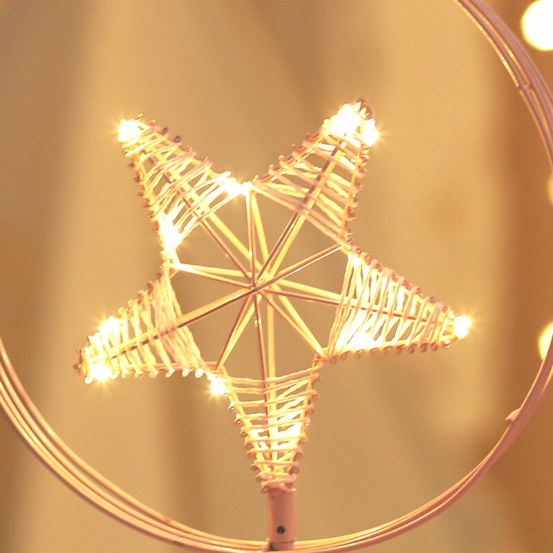 Lampe de table cocooning en forme d'étoile