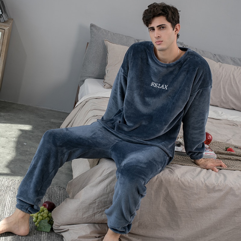 Pyjama cocooning tout doux "Relax" pour homme