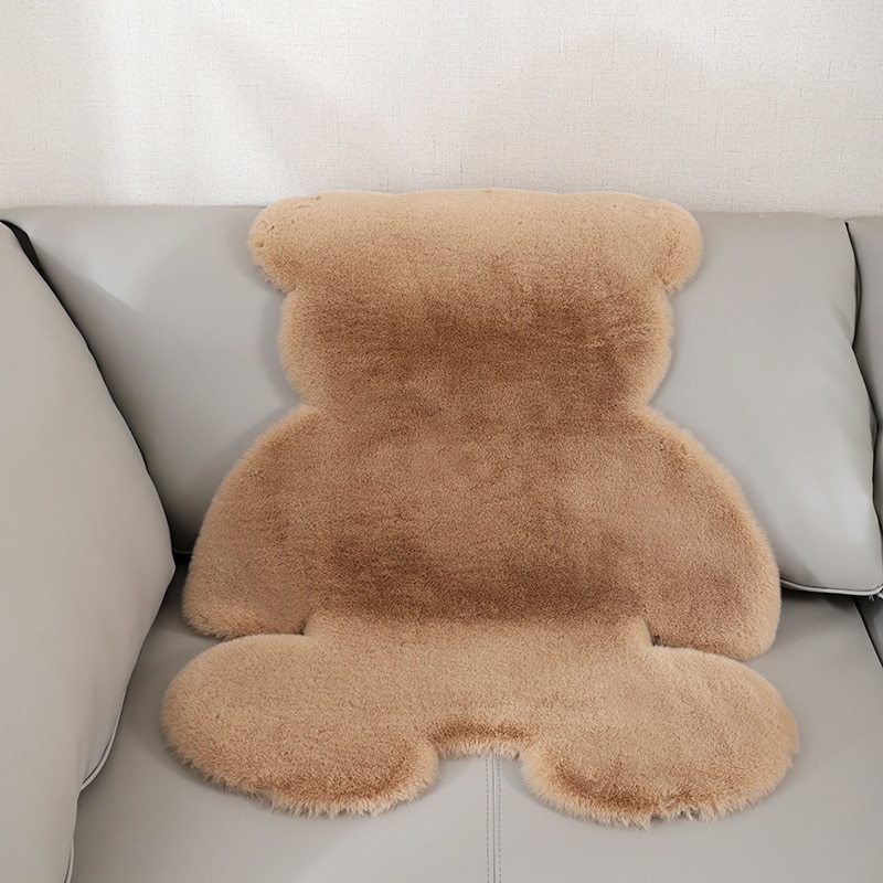 Adorable tapis d'intérieur tout doux petit ours