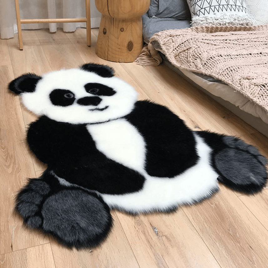 Tapis cocooning panda