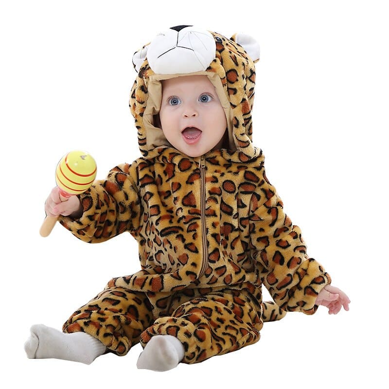 Barboteuse déguisement animal pour bébé de 0 à 2 ans