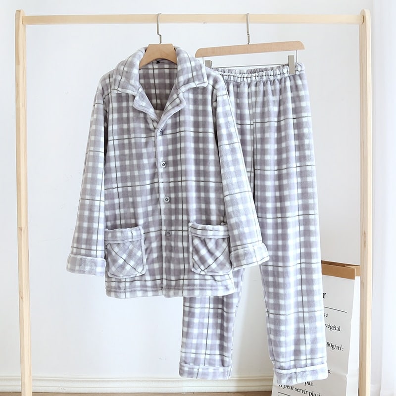 Pyjama à carreaux tout doux