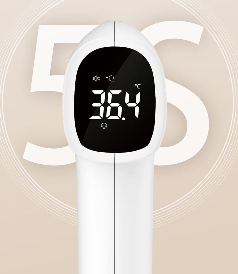 Thermomètre frontal infrarouge pour bébé