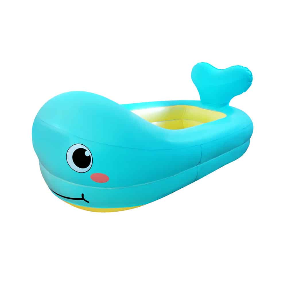 Baignoire baleine gonflable pour bébé