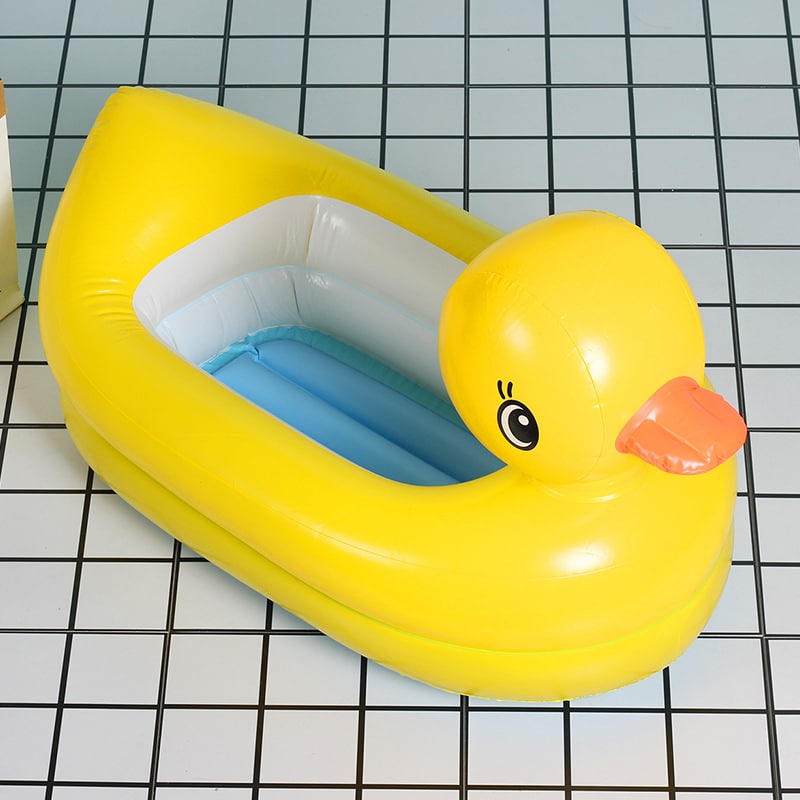 Baignoire canard gonflable pour bébé