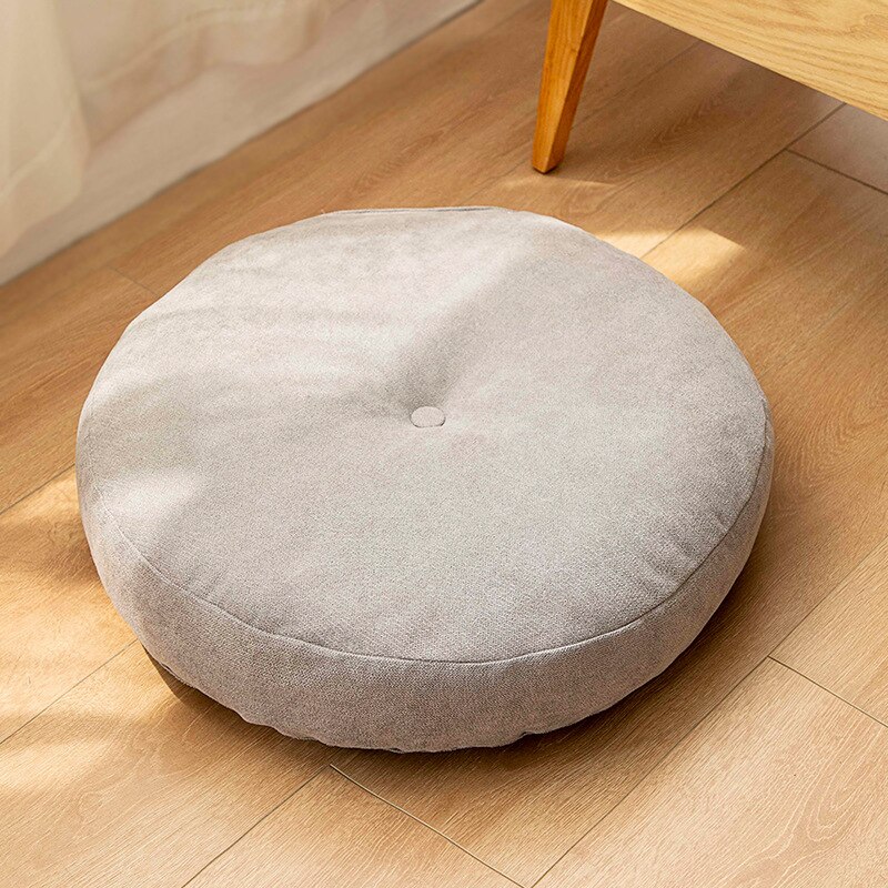 Coussin tatami cocooning rond