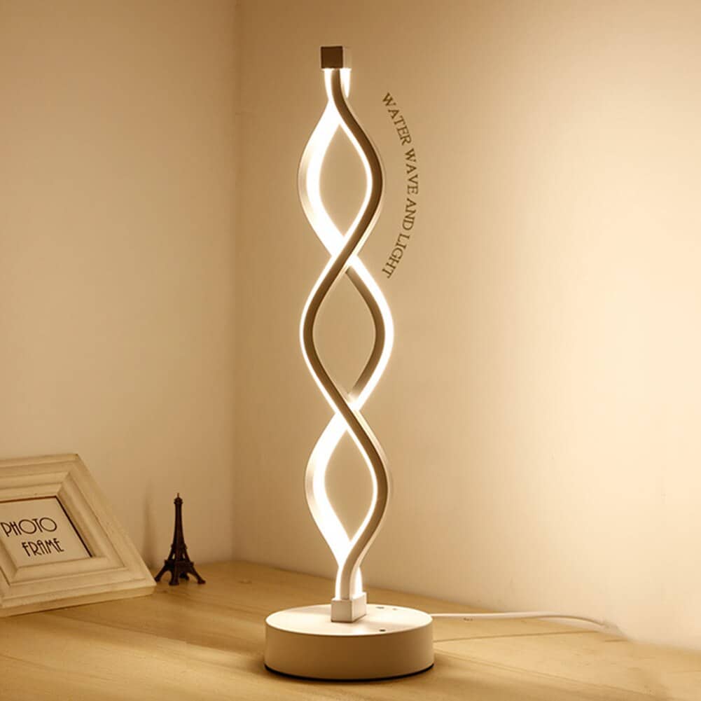 Lampe LED spirale