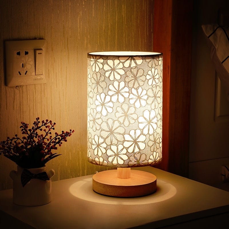Lampe LED cylindrique cocooning
