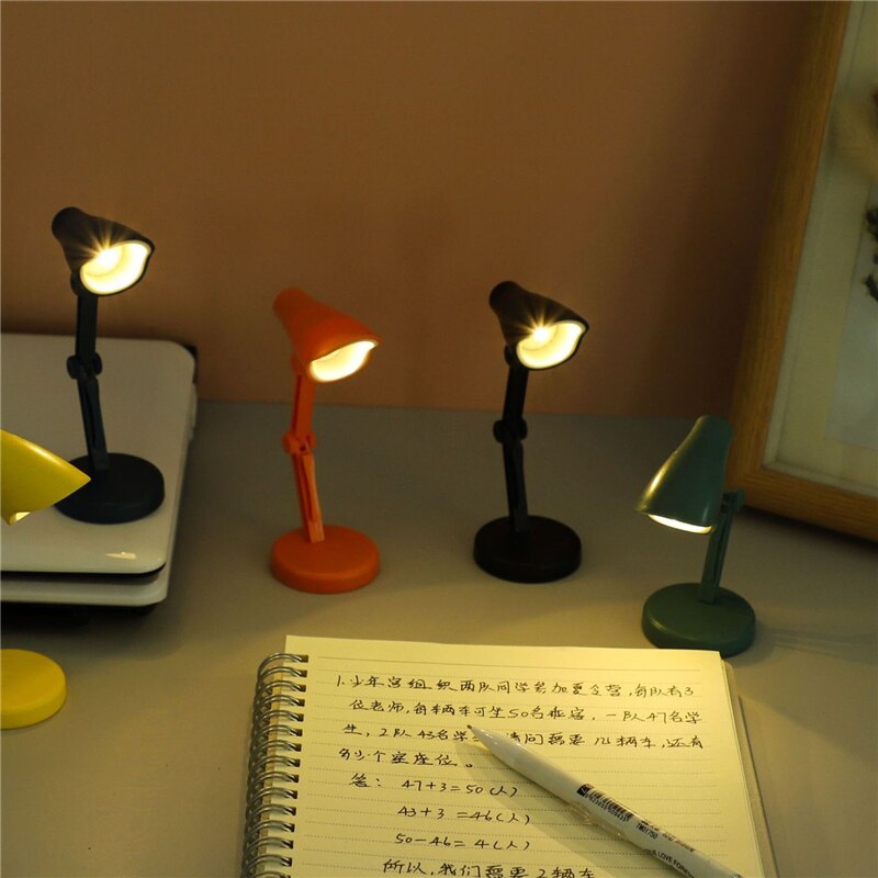 Mini lampe de lecture pliable à LED