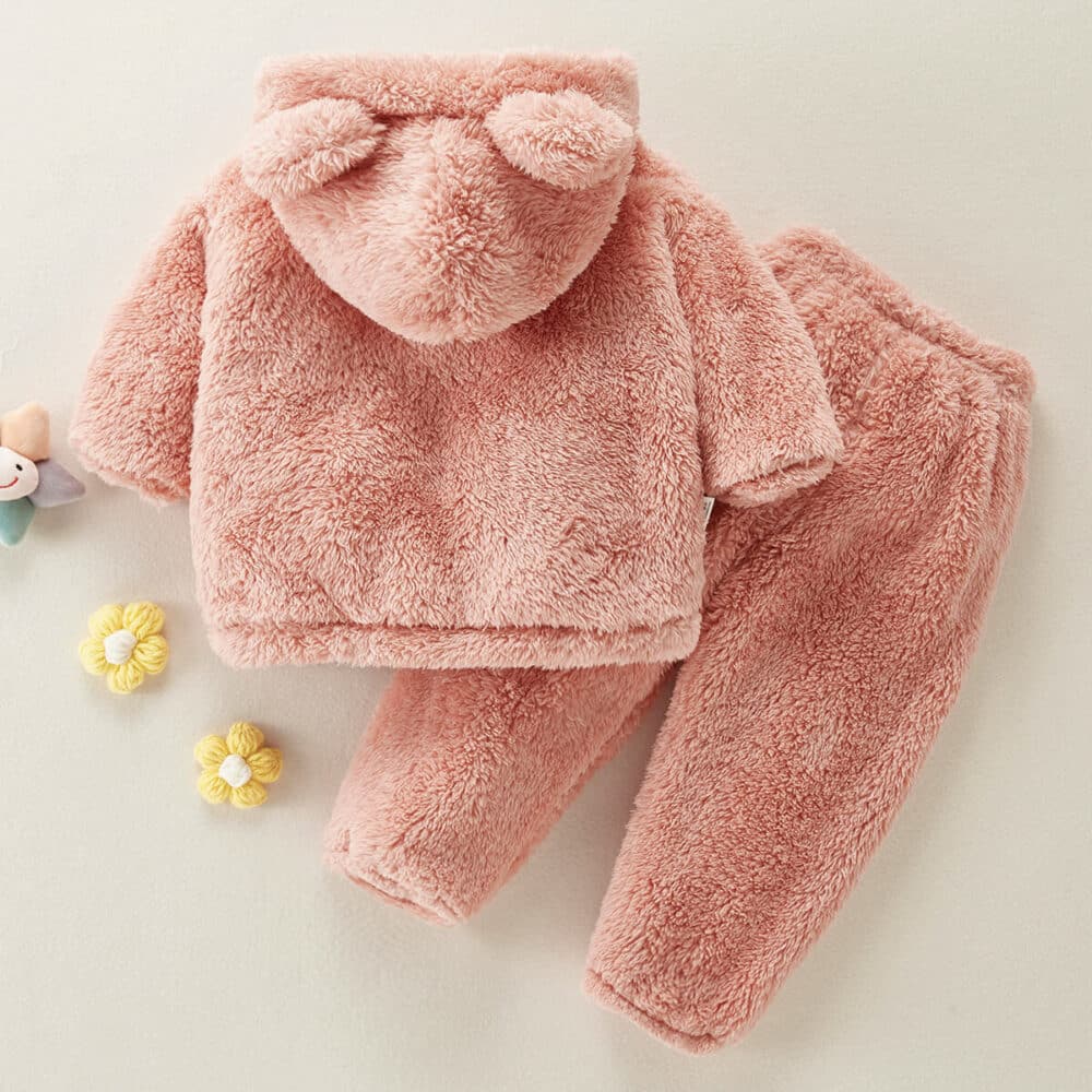 Ensemble de pyjama en peluche pour bébé