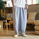 SINGOing Pantalon Décontracté En Lin Pour Homme - Couleur
