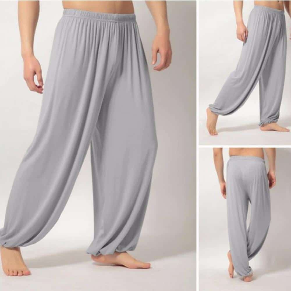 Pantalon sarouel style pantalon de yoga pour homme
