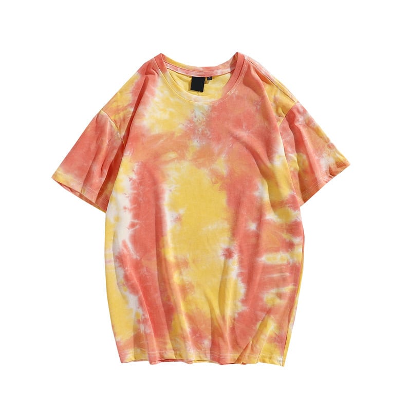 T-shirt ample tie and dye unisexe