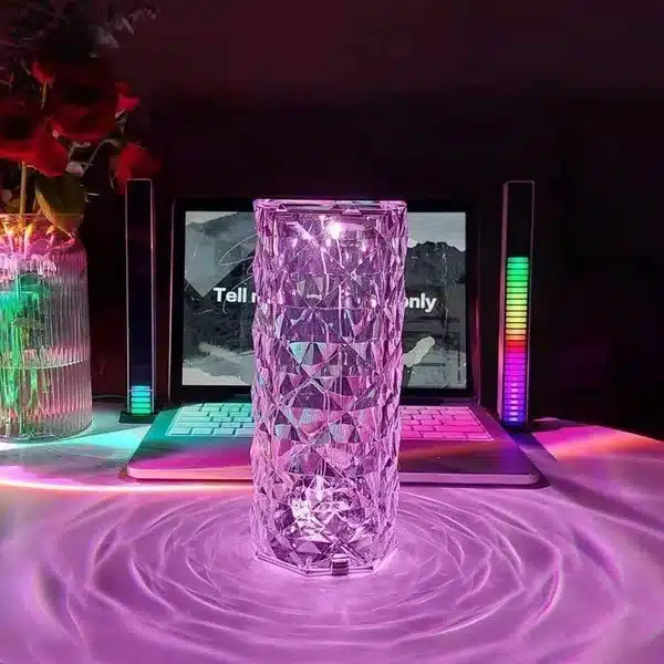 Lampe LED crystal touch