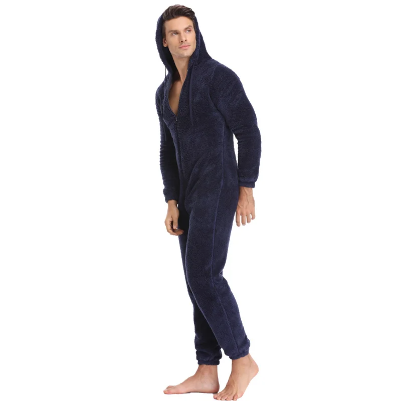 Pyjama à capuche pour hommes adultes