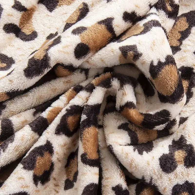 Couverture imprimée léopard